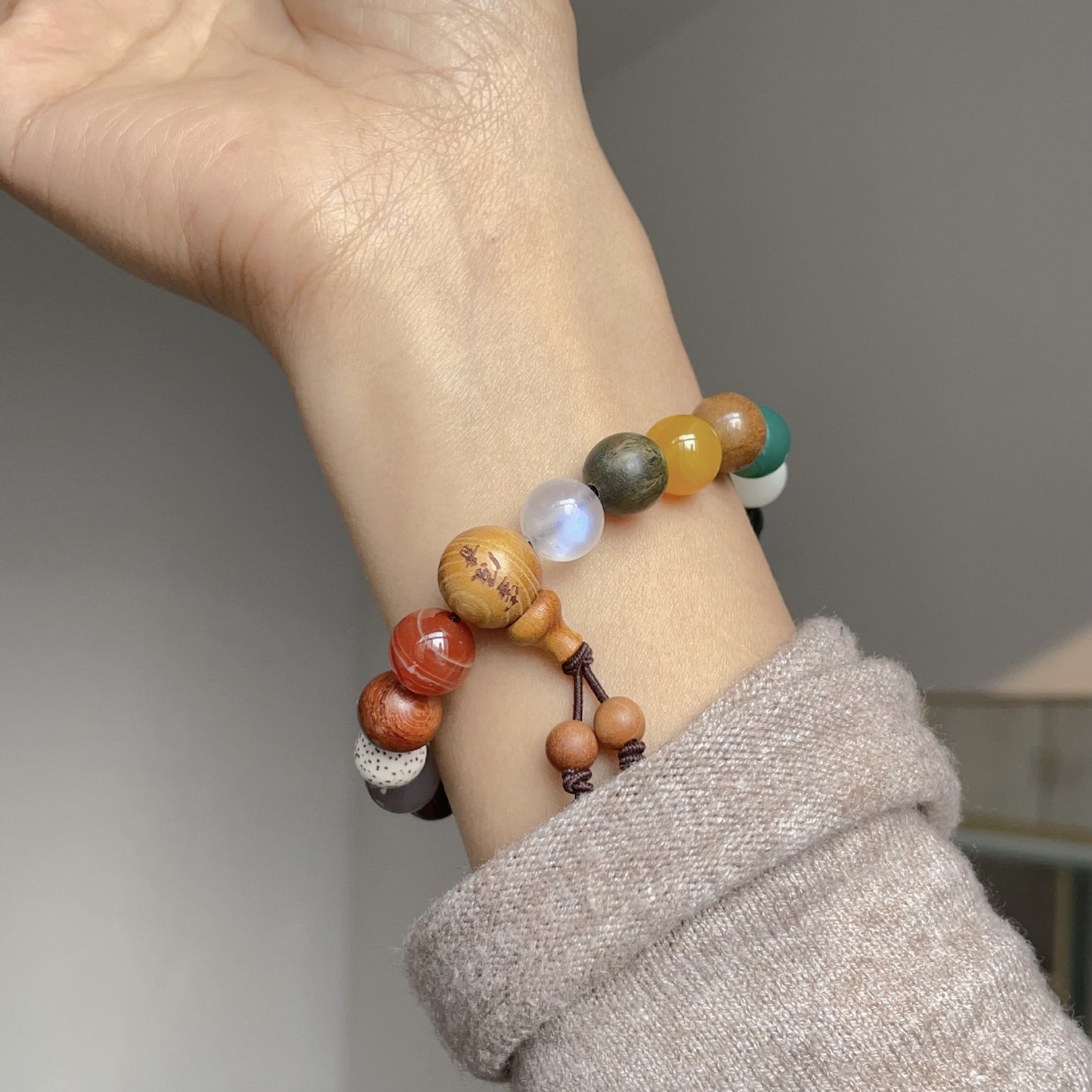 Taoist Year of the Snake New Fifth Generation Eighteen Seed Bracelet Duobao Bodhi Women's Bracelet Jewelry Wenwan Accessories String