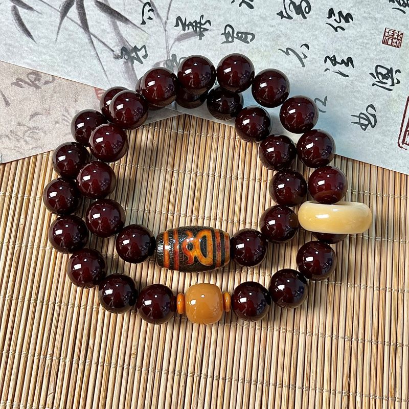 New Chinese bracelet double circle design, same for men and women