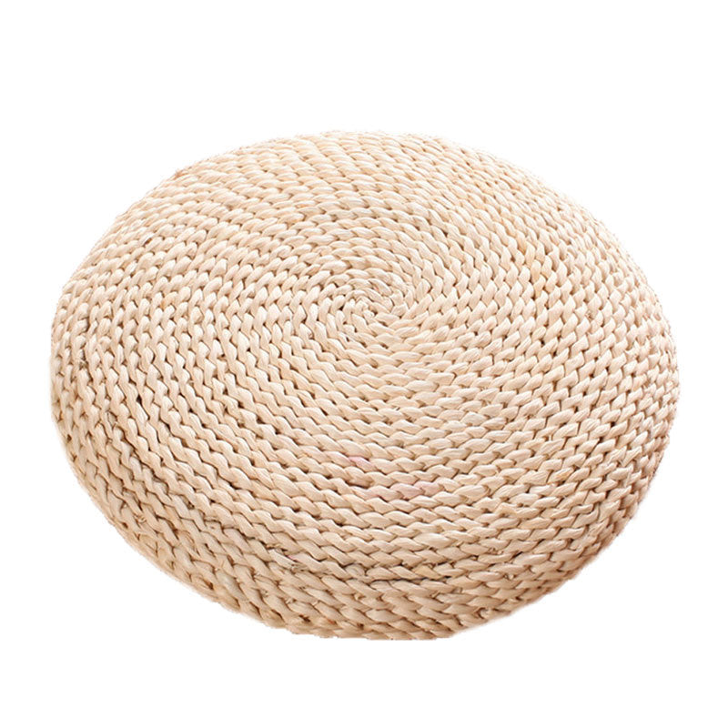 Taoist futon cushion Chinese floor mat Round straw mat Meditation Commercial outdoor mat Indoor meditation Kneeling meditation cushion