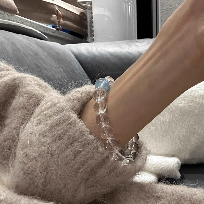 White Crystal Bracelet Women